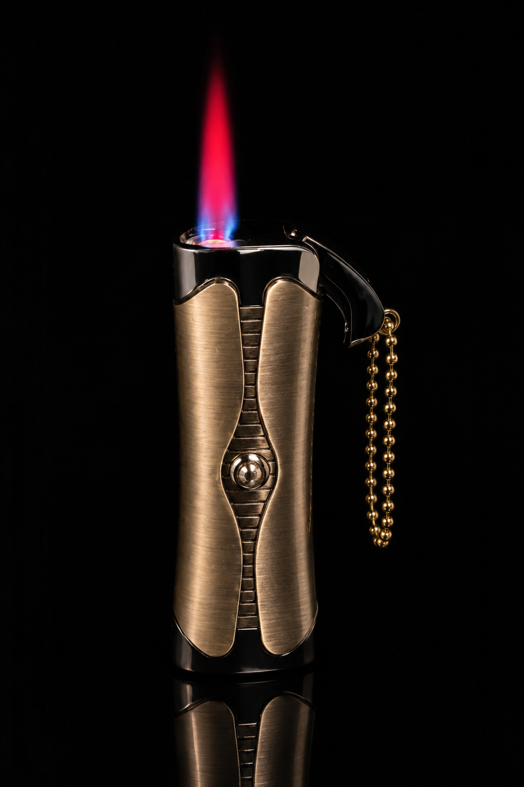 Chain-Wrapped Novelty Lighter