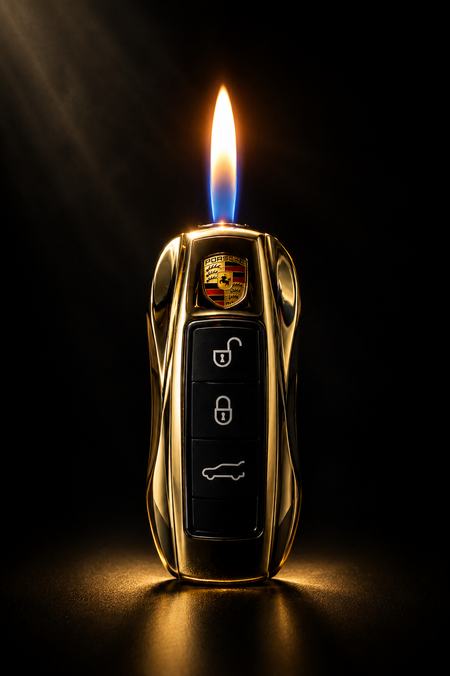 Premium Metal Car Keychain