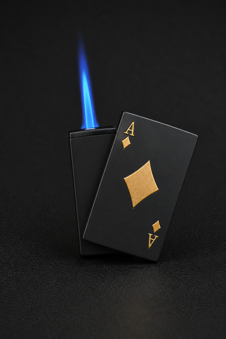 Black Pocker Novelty Lighter