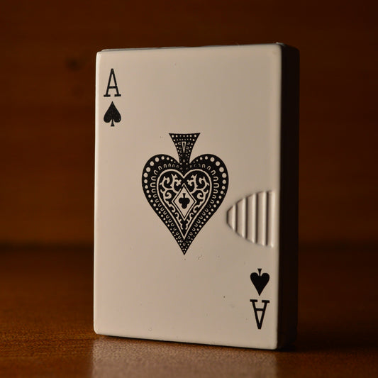 White Poker Lighter