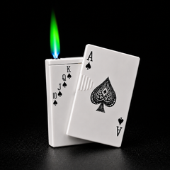 White Poker Lighter