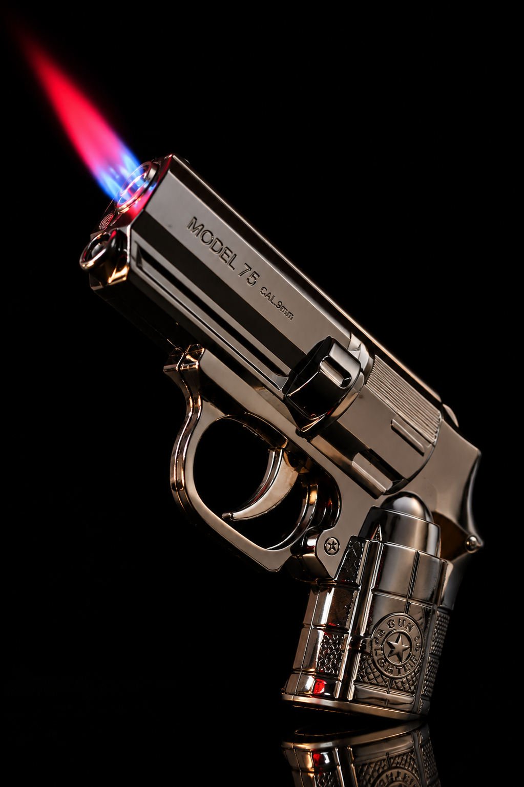 Gun Sculpted Novelty Lighter