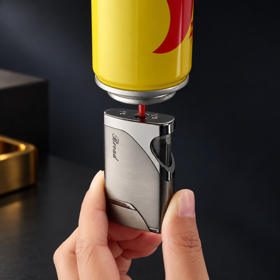 Grey broad Pocket Lighter