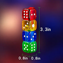 Colorfull Dice Jet Flame Lighter