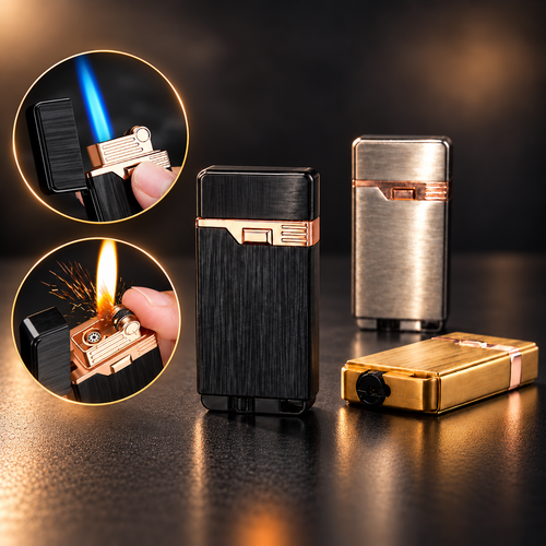 2in1 metal  Lighter