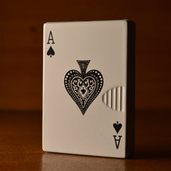 White Poker Lighter