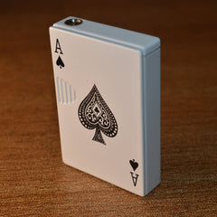 White Poker Lighter